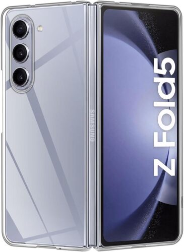 ５．Kluso Galaxy Z Fold5 ケース 透明