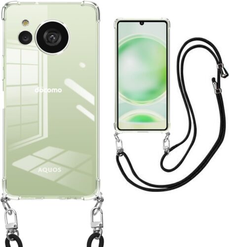 ６．weiaoluo AQUOS sense8 ケース ショルダー